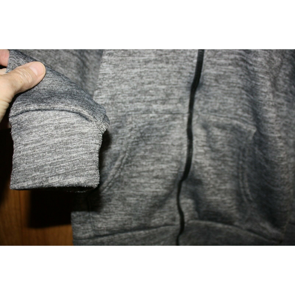 Boys Crunch Time Hoodie Heather Gray Zip Jacket Size 8/10 (M) GUC - Picture 4 of 5